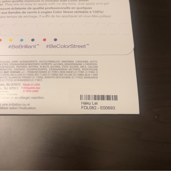 Color Street Easy Peel & Apply Nail Polish Strips NEW (Bundle of 5) - Picture 5 of 13